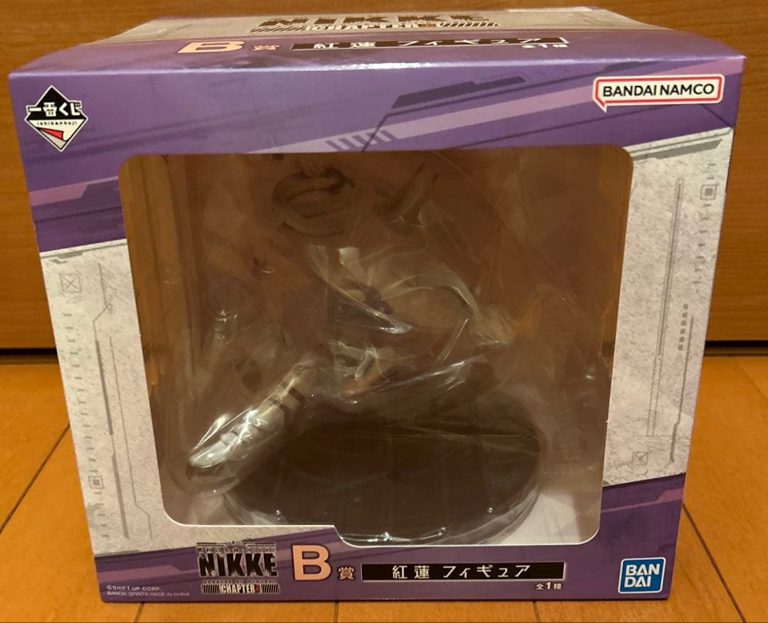 一番くじ 勝利の女神：NIKKE B賞 紅蓮 フィギュア+おまけ1点