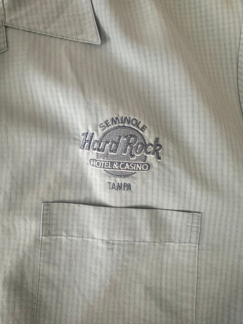 Cubavera ボタンダウンシャツ Lサイズ　ハードロックカフェ　タンパ