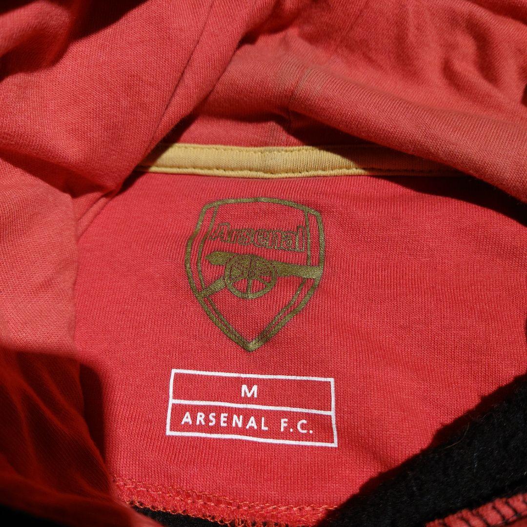 【エミレーツ購入】Arsenal フード付きトレーナー ブラック【日本Lサイズ】