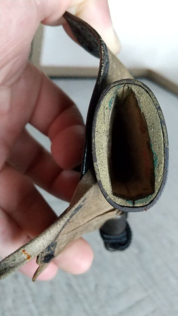 太刀紐・革袋付き鞘