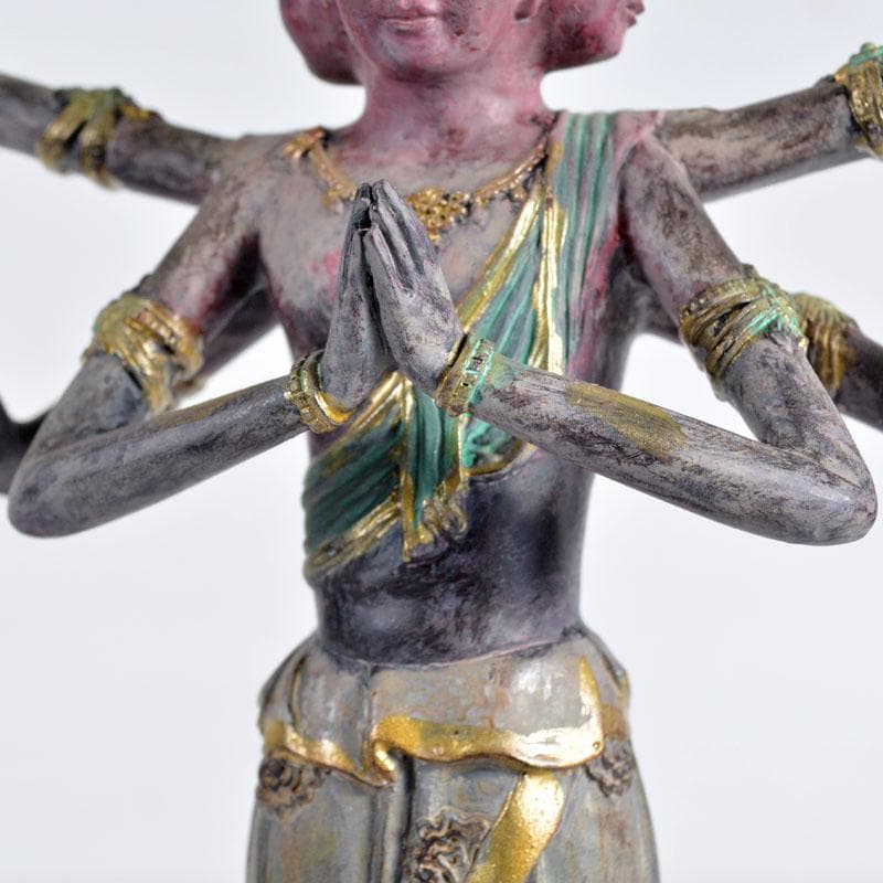 仏教美術　樹脂製　レプリカ　阿修羅像　仏像　置物　D　R4661