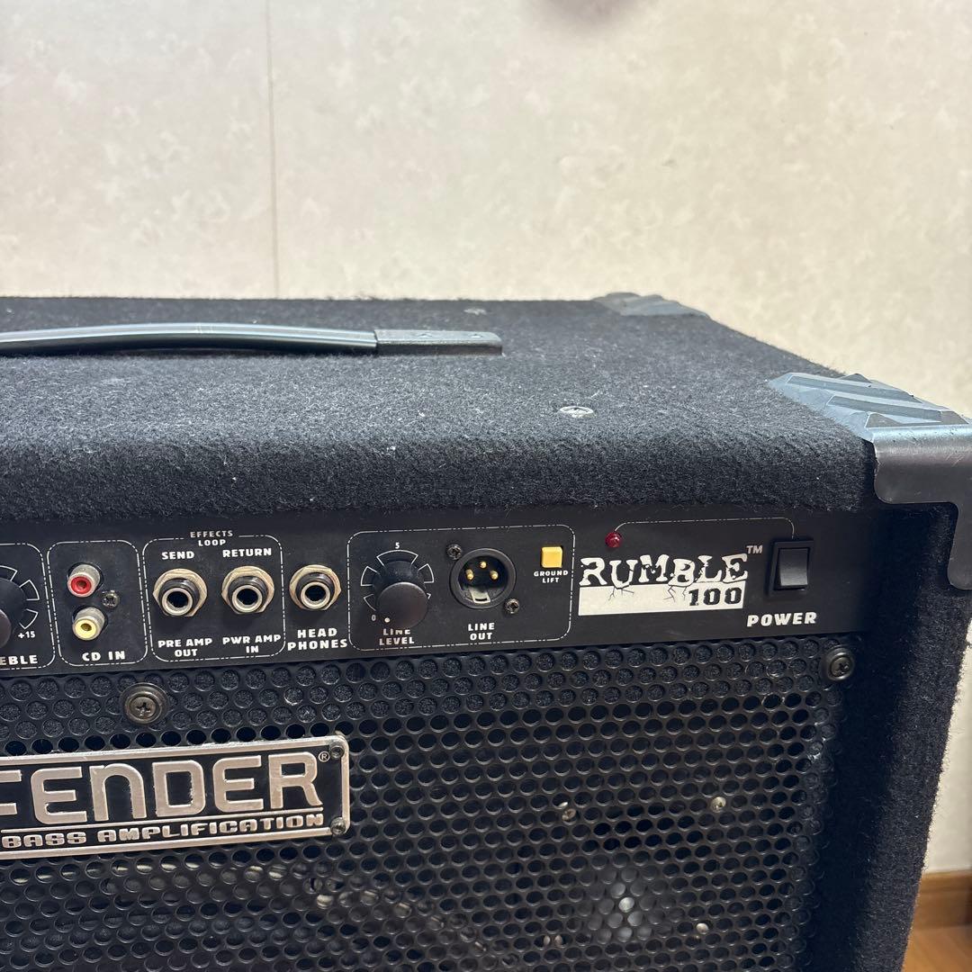 #Fender Rumble 100 #ベース用アンプ