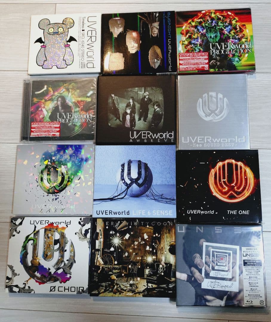 ★値下げ　UVERworld グッズセット（CD/DVD/ライブ/FC限定