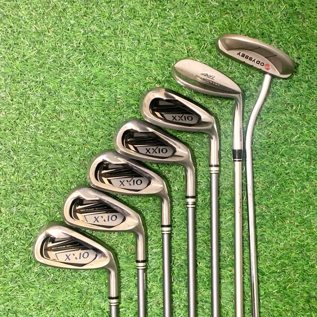 ゼクシオバッグ付 XXIO10 高級パター,UT付 本格メンズゴルフクラブセット