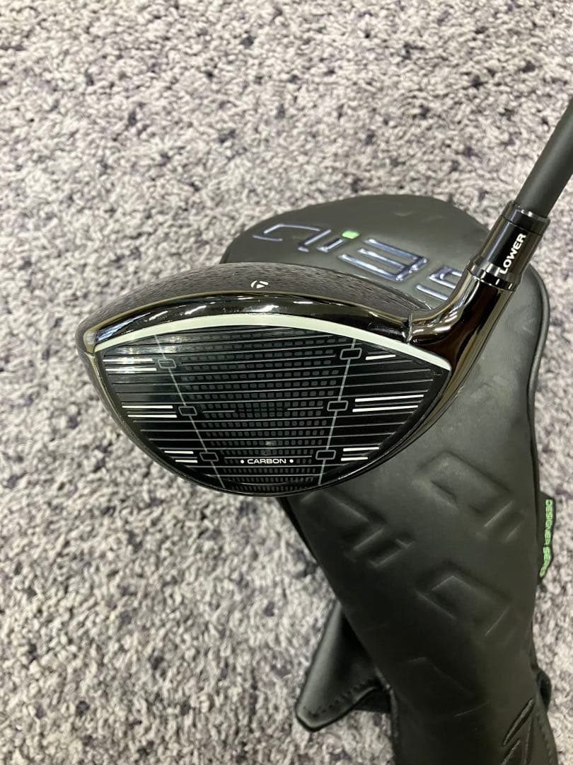 美品　テーラーメイドQI35 デザイナーズブラック10.5° TM 60-S