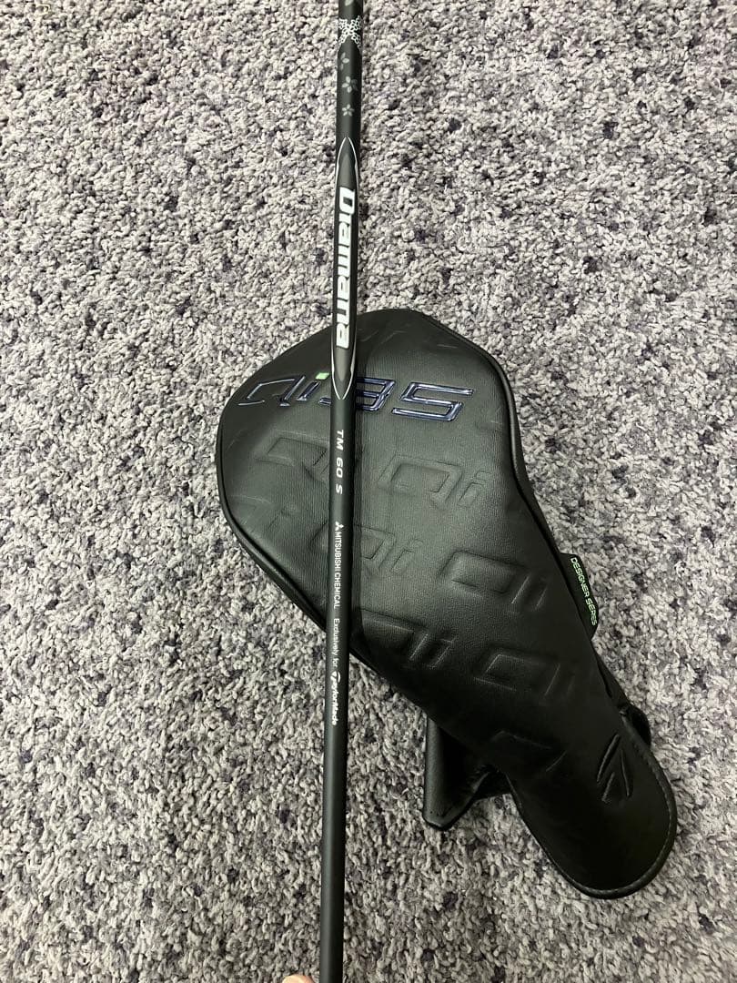 美品　テーラーメイドQI35 デザイナーズブラック10.5° TM 60-S