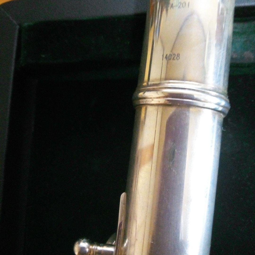 アルトフルート 頭部管銀製　パールフルート