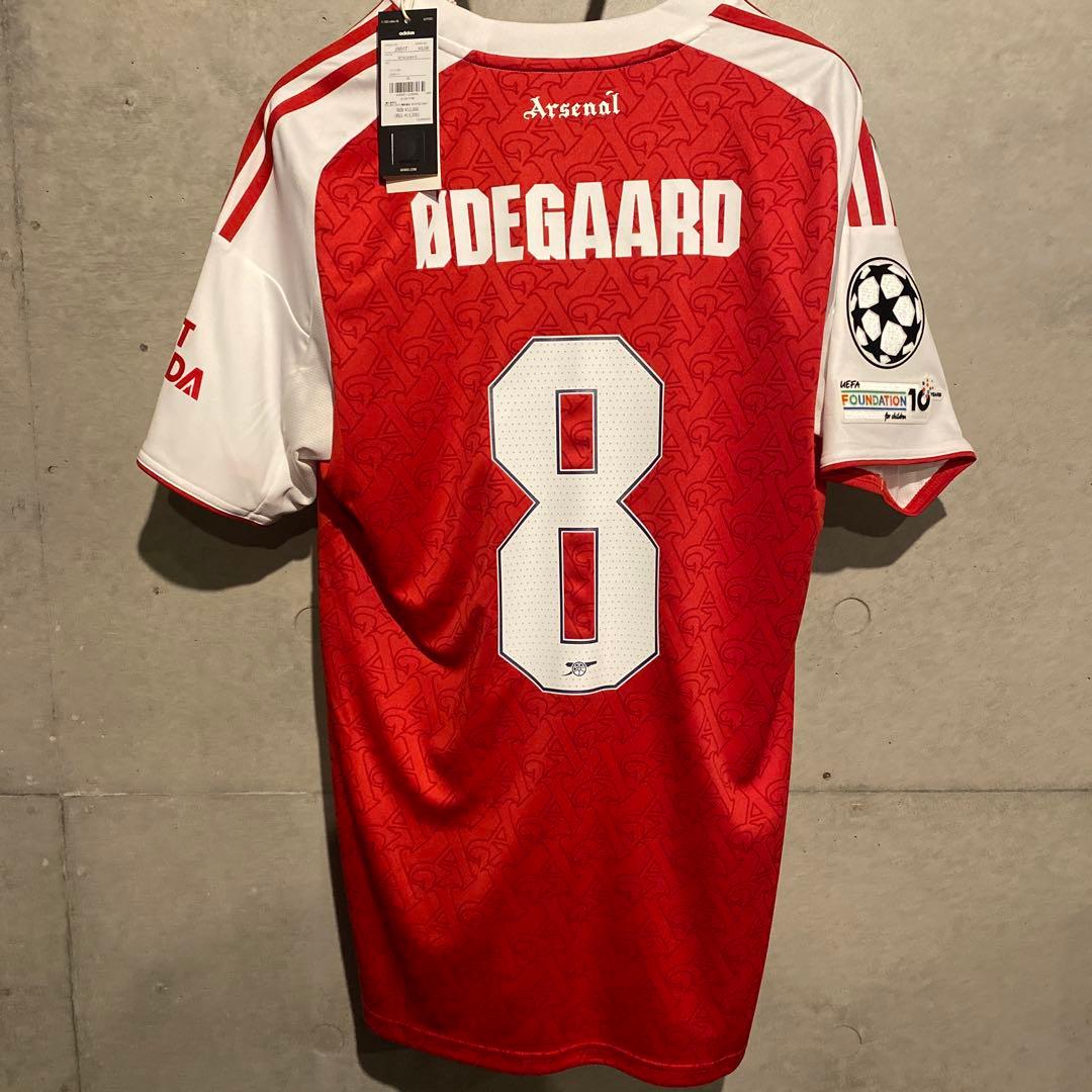 ウーデゴール　アーセナル　 25/26　ホーム　CL仕様