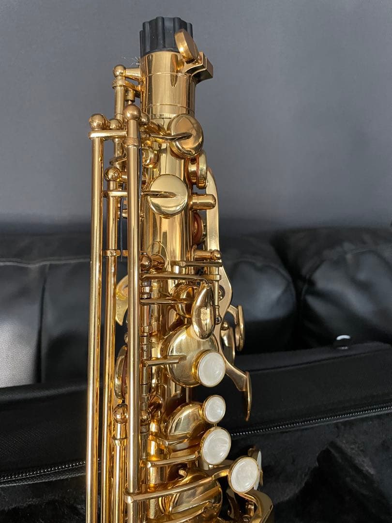 【美品】Soleil ソレイユ　アルトサックス　セット　初心者　ゴールドラッカー