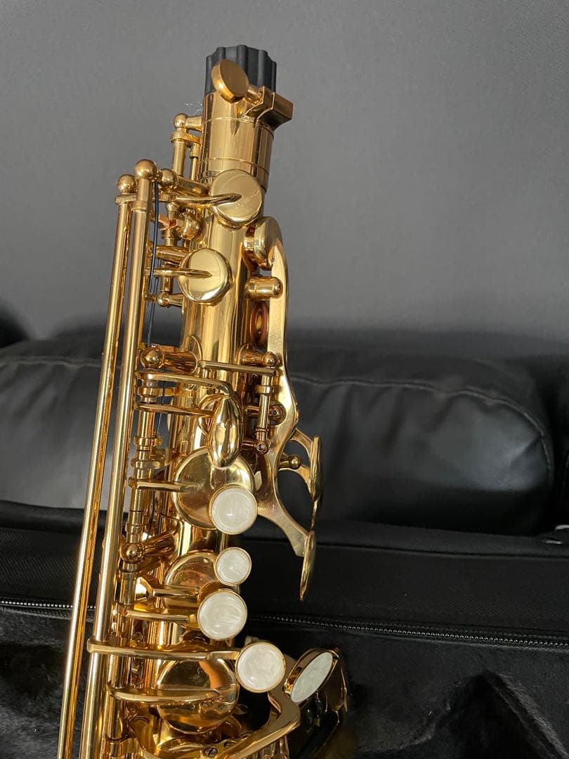 【美品】Soleil ソレイユ　アルトサックス　セット　初心者　ゴールドラッカー
