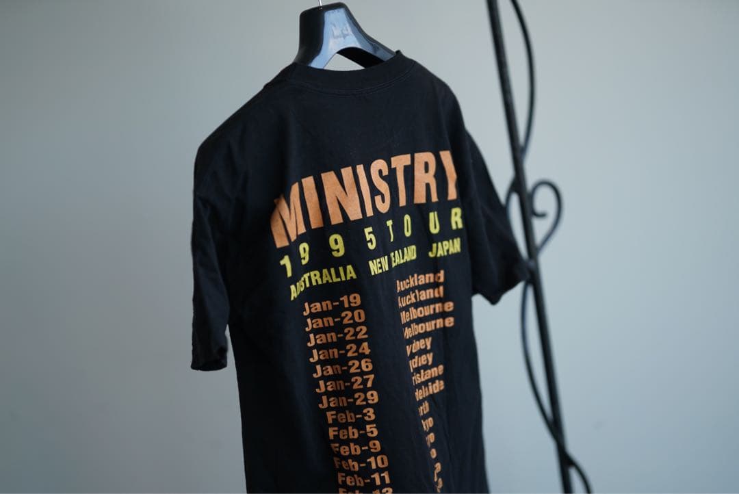 1995 MINISTRY asia tour vintage Tシャツ L