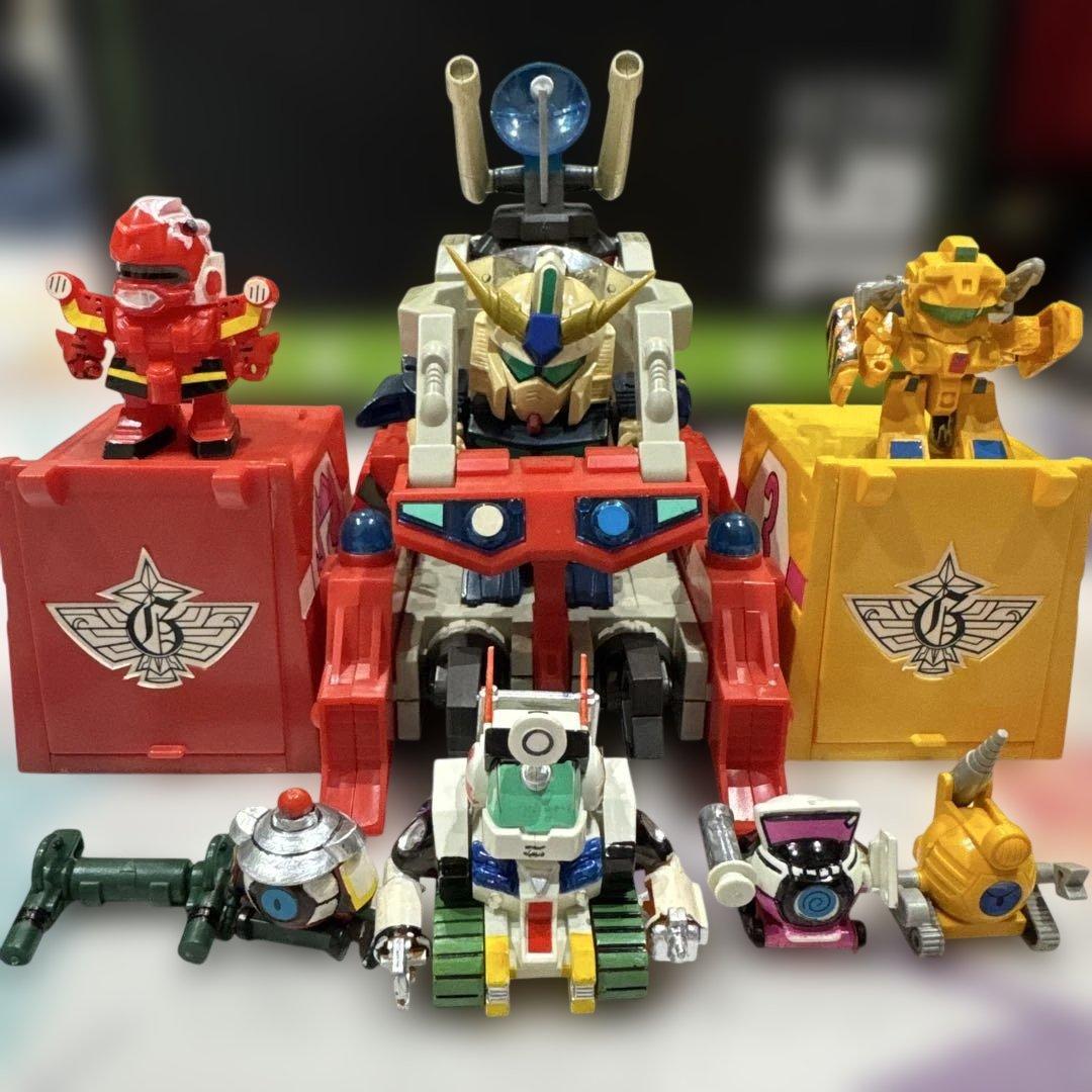 元祖SDガンダムNo-106ファイヤーブレイザー&No-96ガンファイヤー