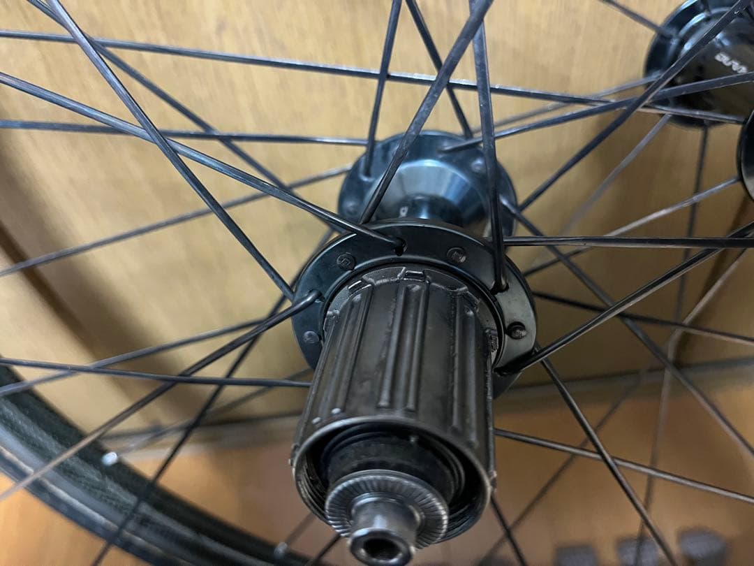 カーボンチューブラーホイール 中古 リムブレーキ