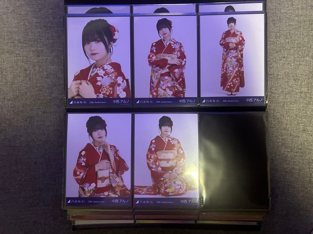 乃木坂46 中西アルノ　生写真　2023年　フルコンプ 全84種類