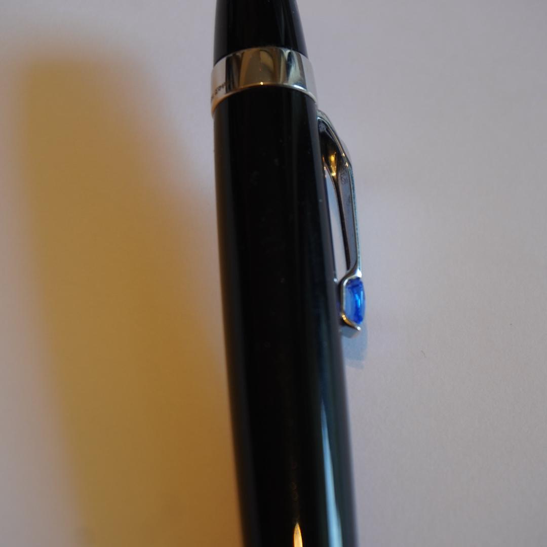 MONTBLANC モンブラン ボエム 黒 ツイスト式 ブルーストーン