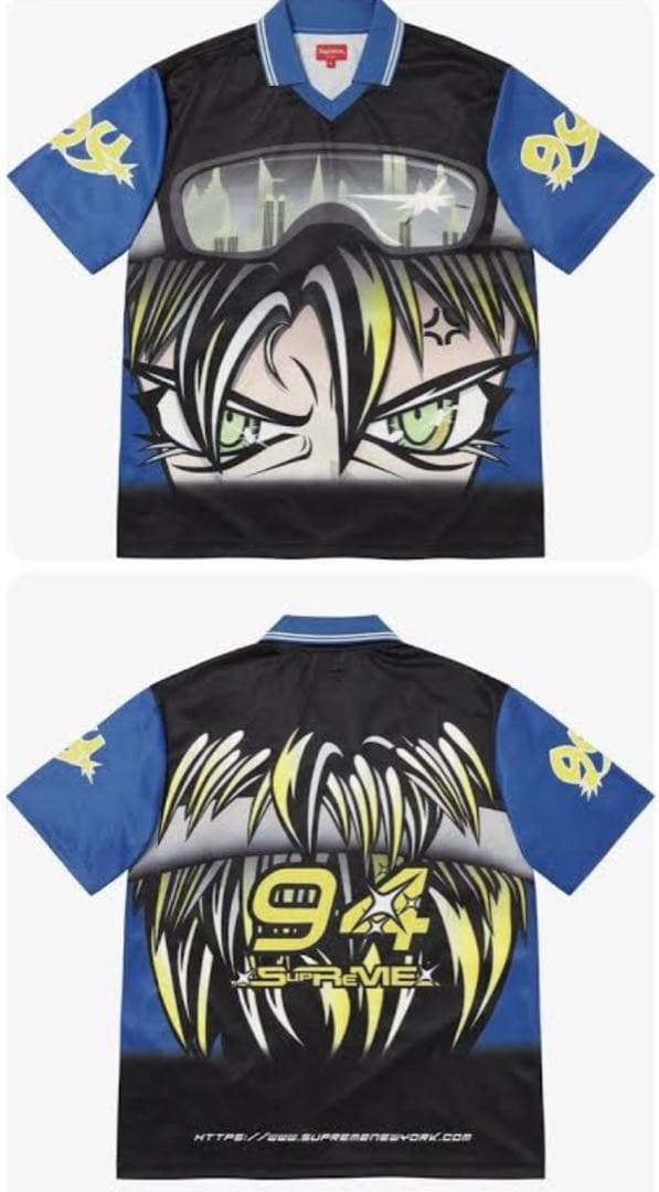 ウェア SUPREME Character Soccer Jersey Blue M