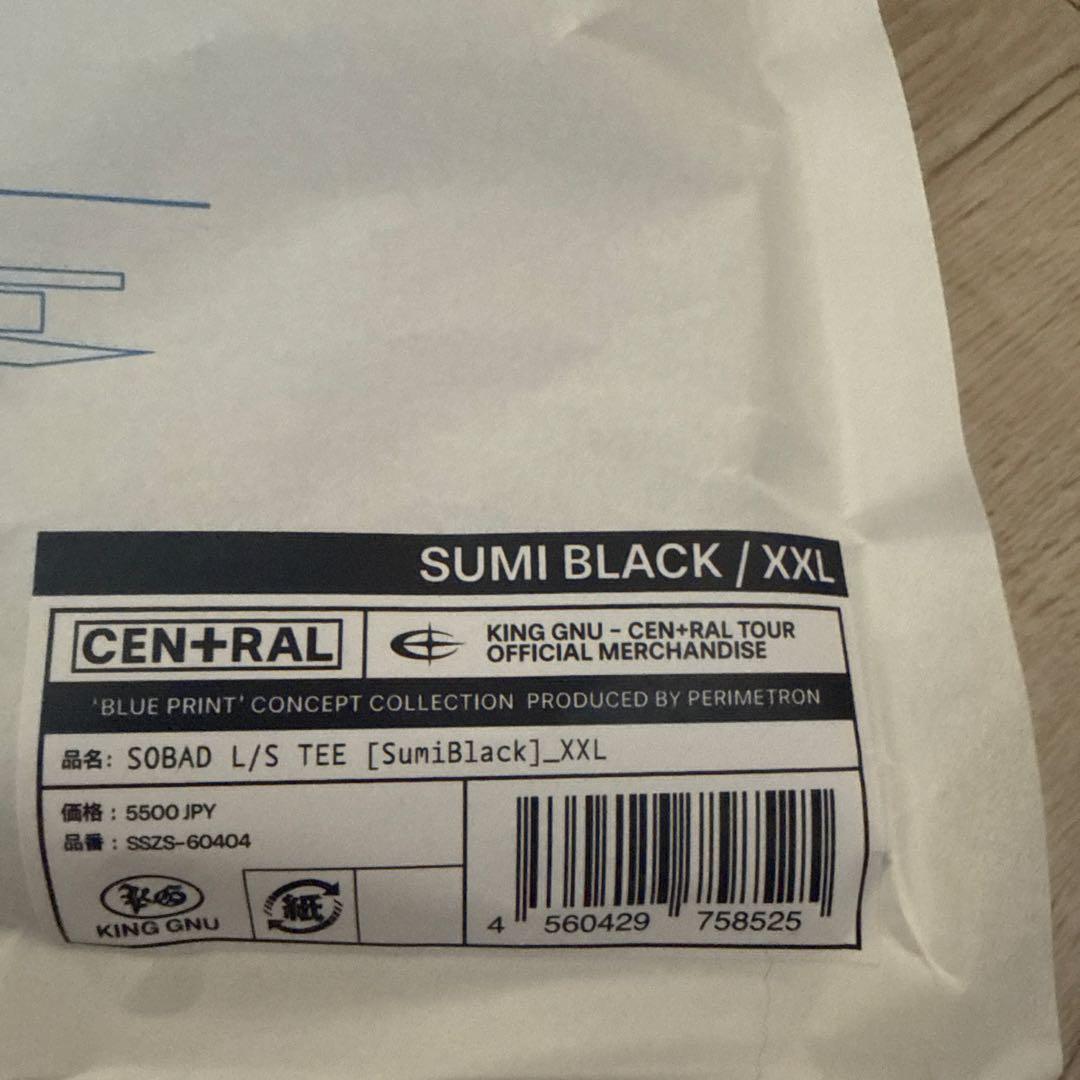 SOBAD L/S TEE [スミクロ] XXL