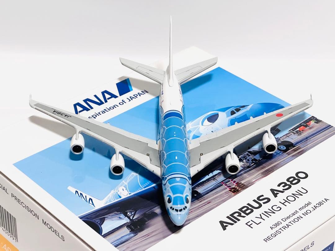 全日空商事 1/400 ANA A380 FLYING HONU NH40099