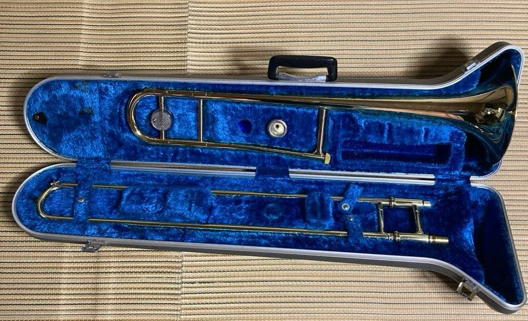 ヤマハYSL-252 スライド式トロンボーン ケース付き