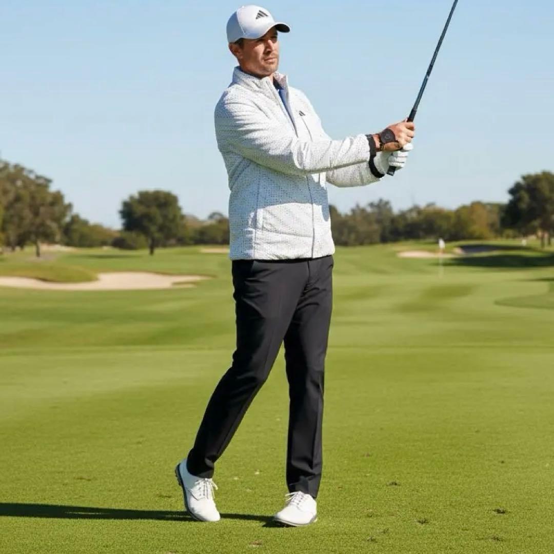 ⭐︎冬物限定SALE【新品タグ付】アディダスゴルフ フルジップジャケット XL