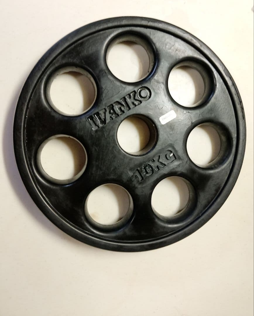 オリンピック プレート IVANKO 10kgプレート2枚