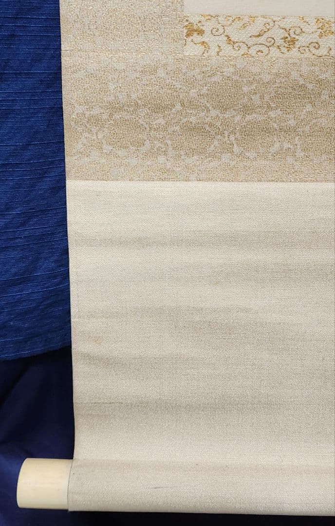 【紅楓小禽図】楢崎鉄香 2681 共箱 掛け軸 肉筆