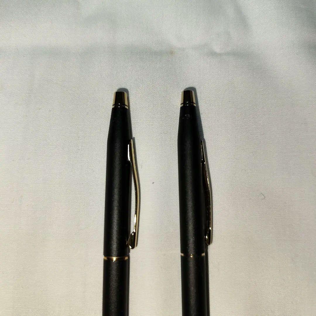 【未使用保管品】CROSS ボールペン シャープペンシルセット レザーケース付き