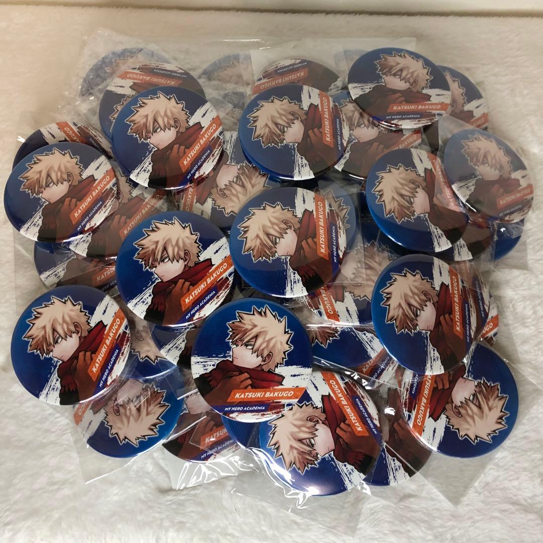 合計50点 僕のヒーローアカデミア ヒロアカ 爆豪勝己 缶バッジ おまとめ