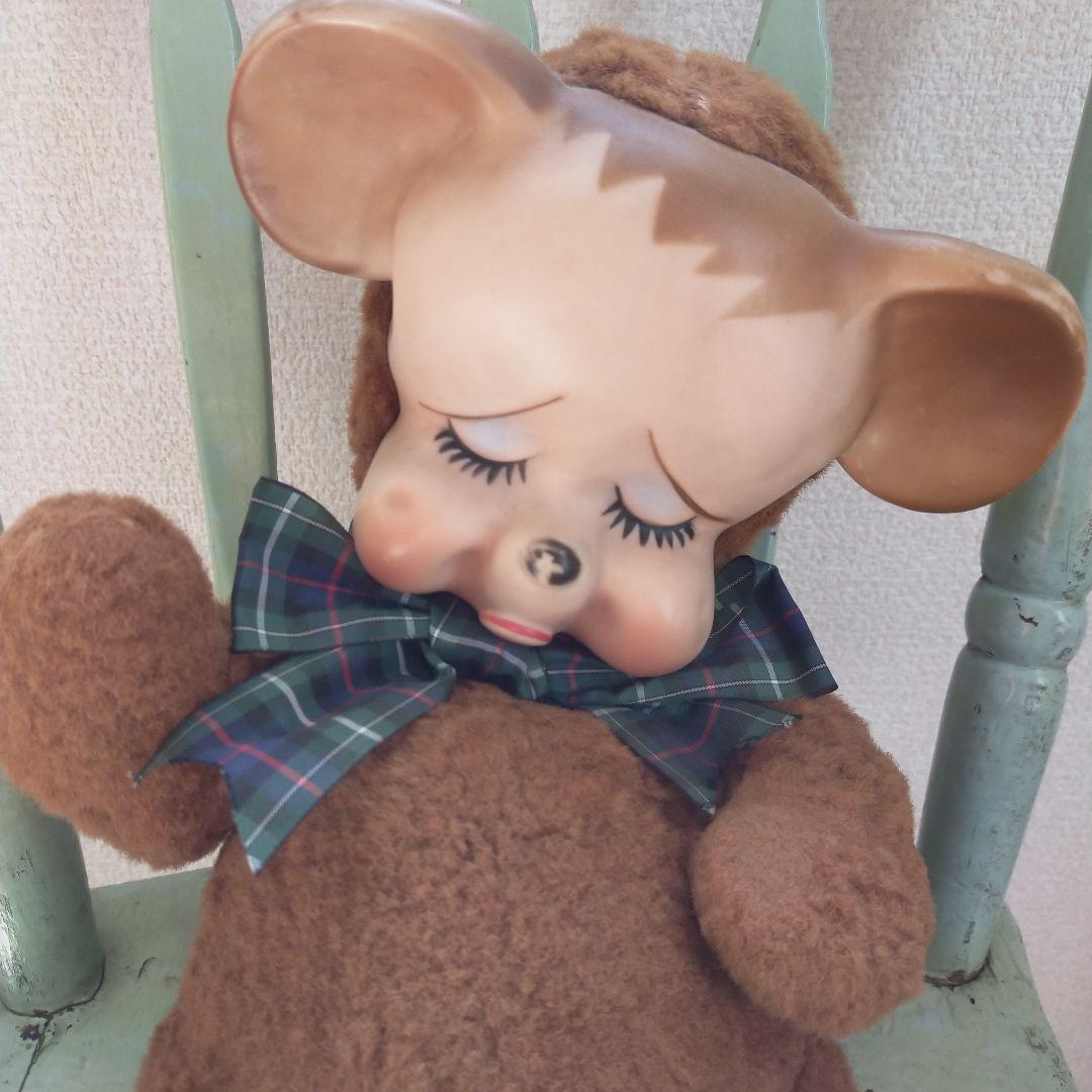 ニッカボッカー/ポウティングベア/泣き顔くまさん/vintage/ぬいぐるみ