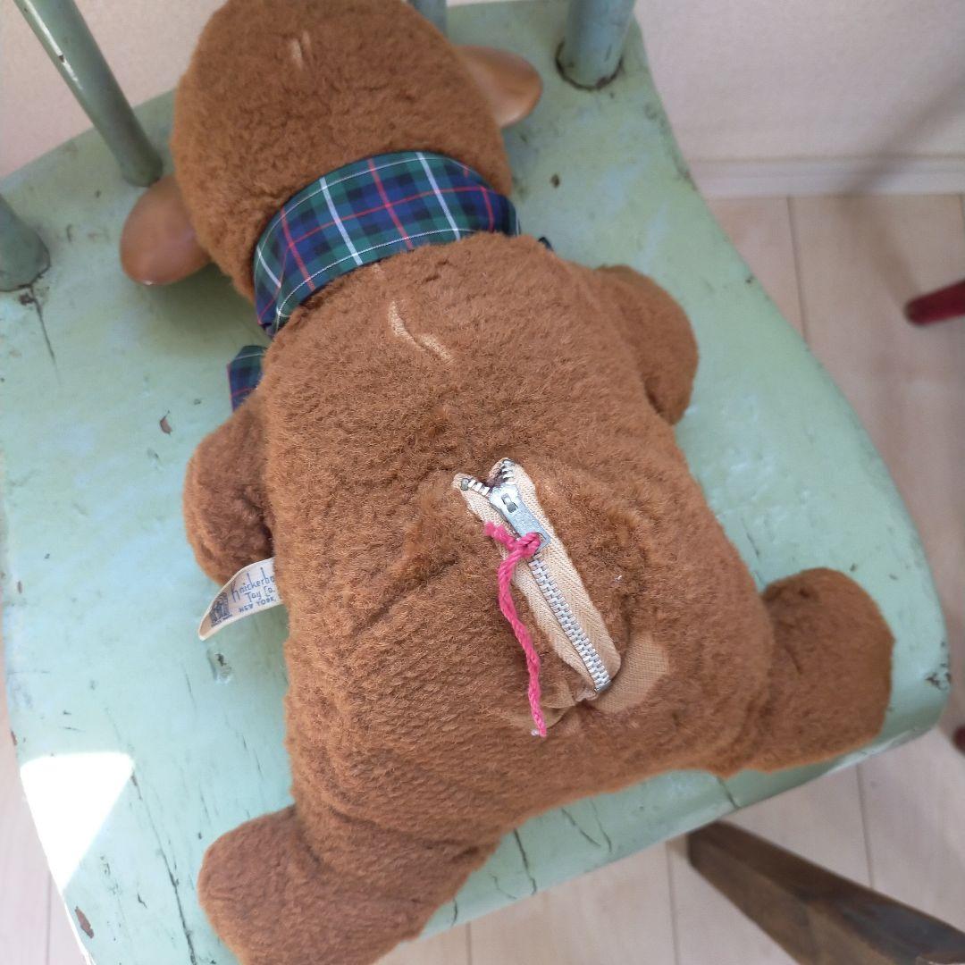 ニッカボッカー/ポウティングベア/泣き顔くまさん/vintage/ぬいぐるみ