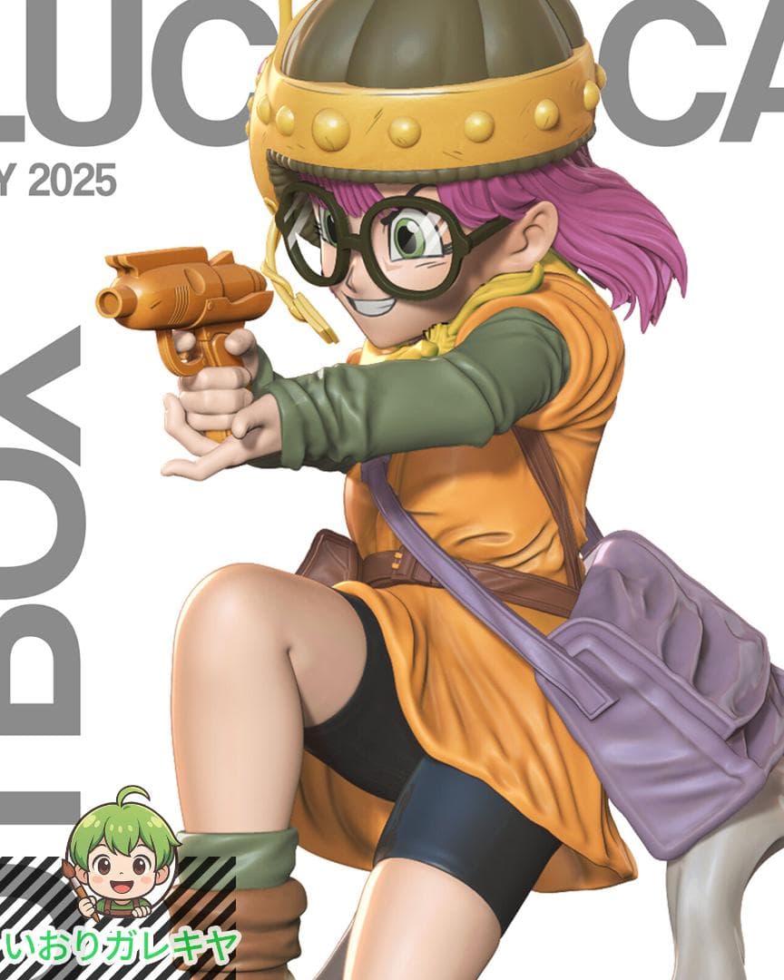 ルッカ クロノ・トリガー 1/10 未塗装未組立 フィギュア ガレージキット