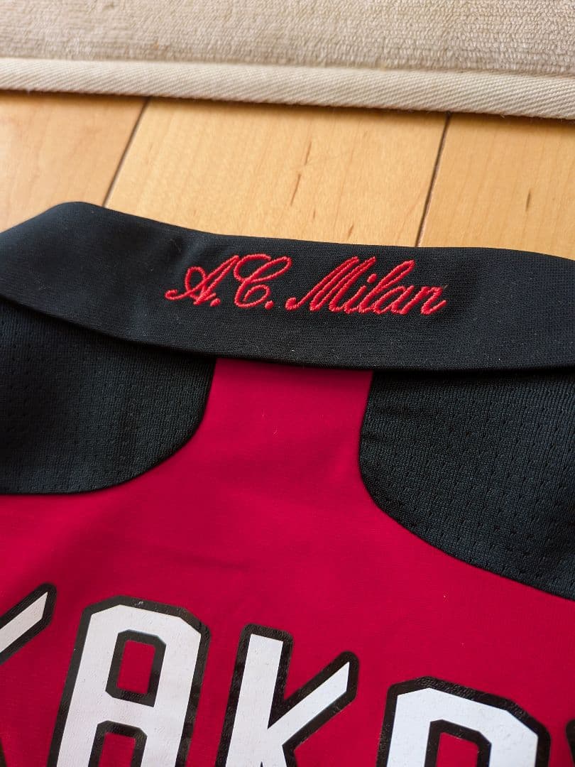 adidas07/08ミランCLモデル長袖ユニフォームNo.22カカー新品