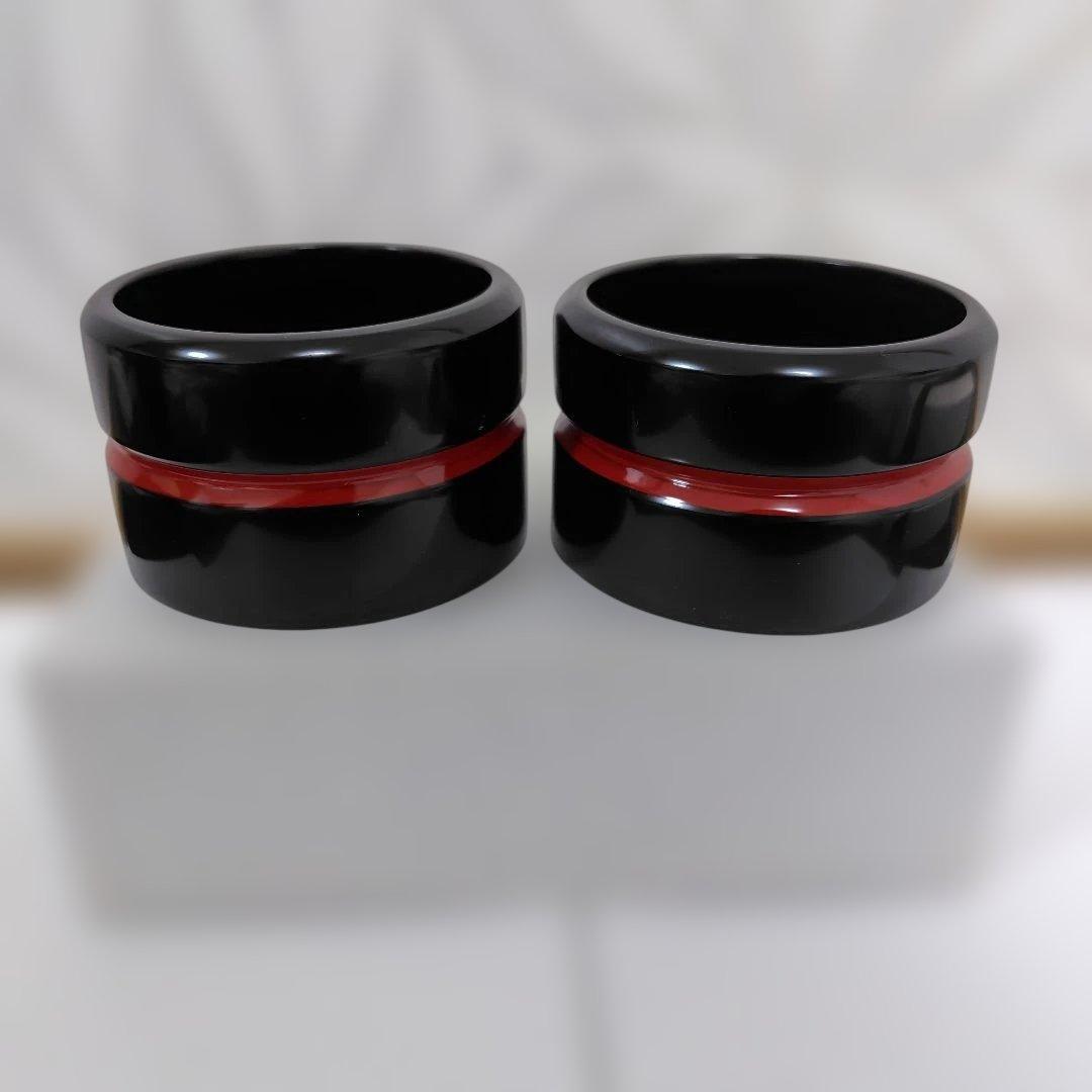 新品✾平安象彦③ビール袴　ビールはかま 黒漆塗 まとめ売りビール置き　徳利はかま