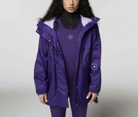 ☆アディダスバイステラマッカートニー ランジャケット XS M パープル 新品