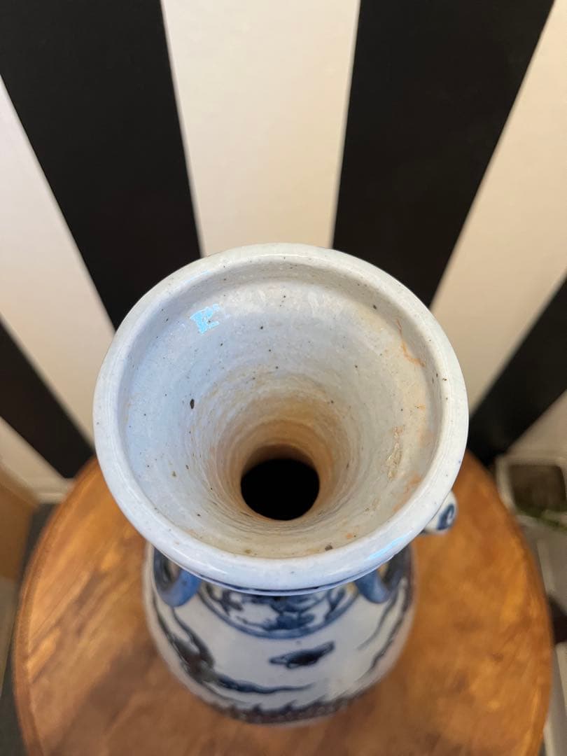 中国アンティーク花瓶　大ぶり