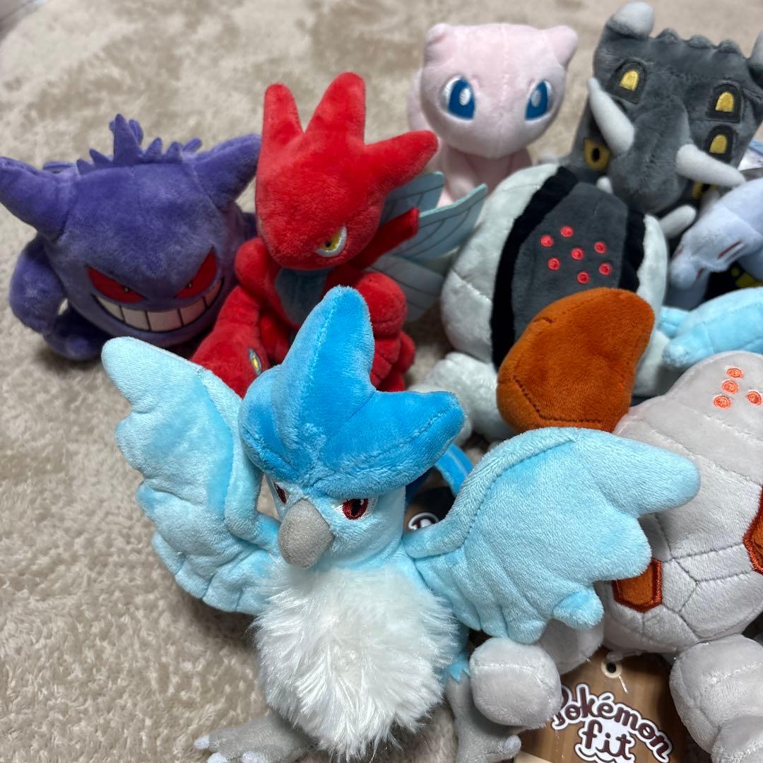 ポケモンフィットぬいぐるみ 18体セット　タグなしあり混在　まとめ売り