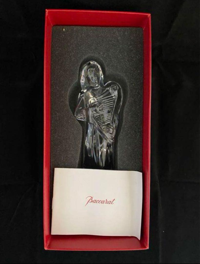 ❤️Baccarat ハープ　竪琴　天使　オブジェ❤️置物