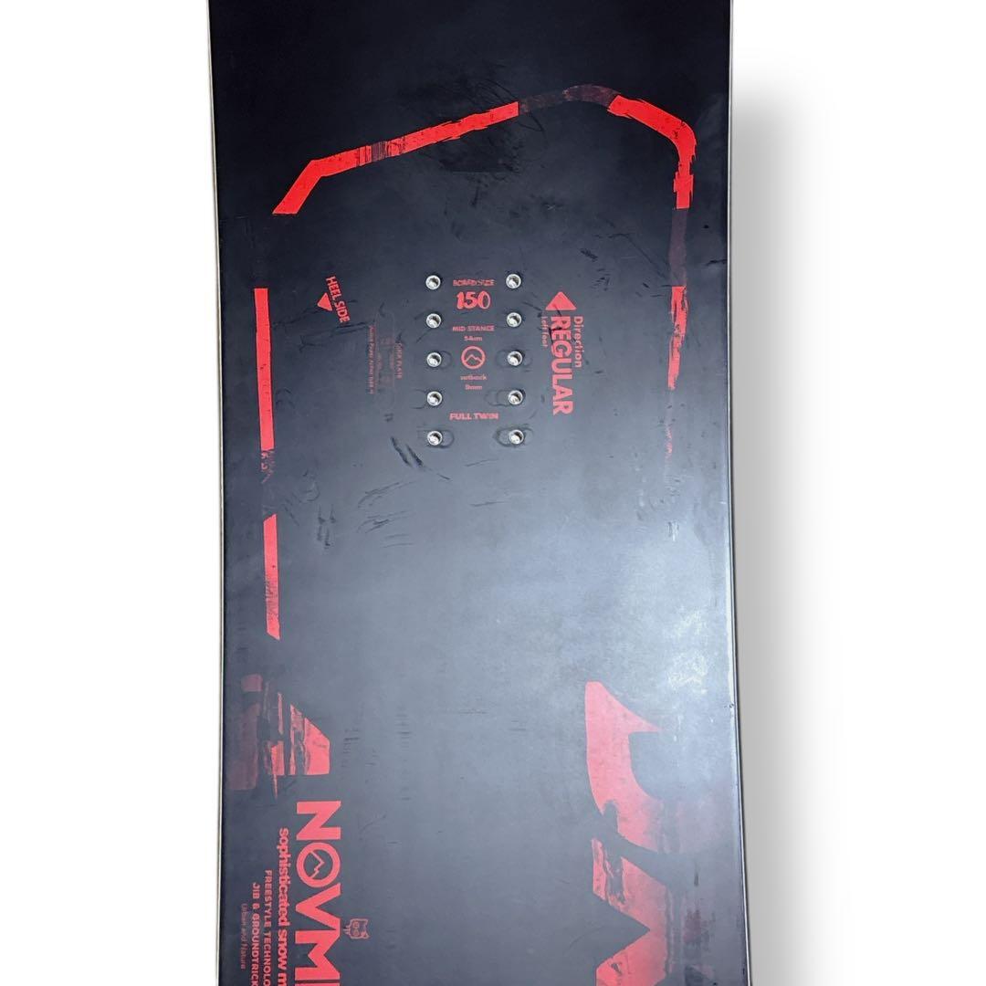 【美品】NOVEMBER ノベンバーDX4 150 21/22モデル　ボード