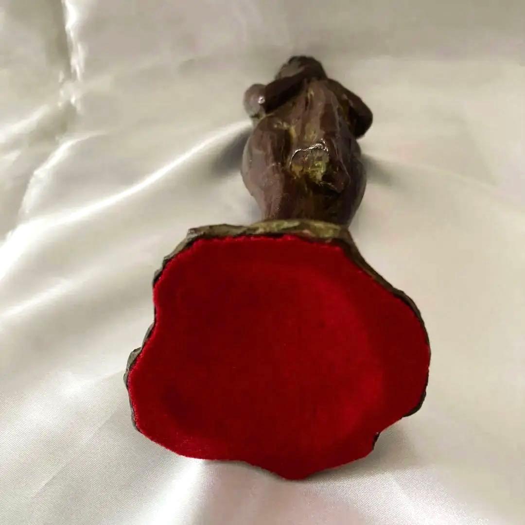 峯　孝氏作　『祈り』ブロンズ彫刻 約25cm