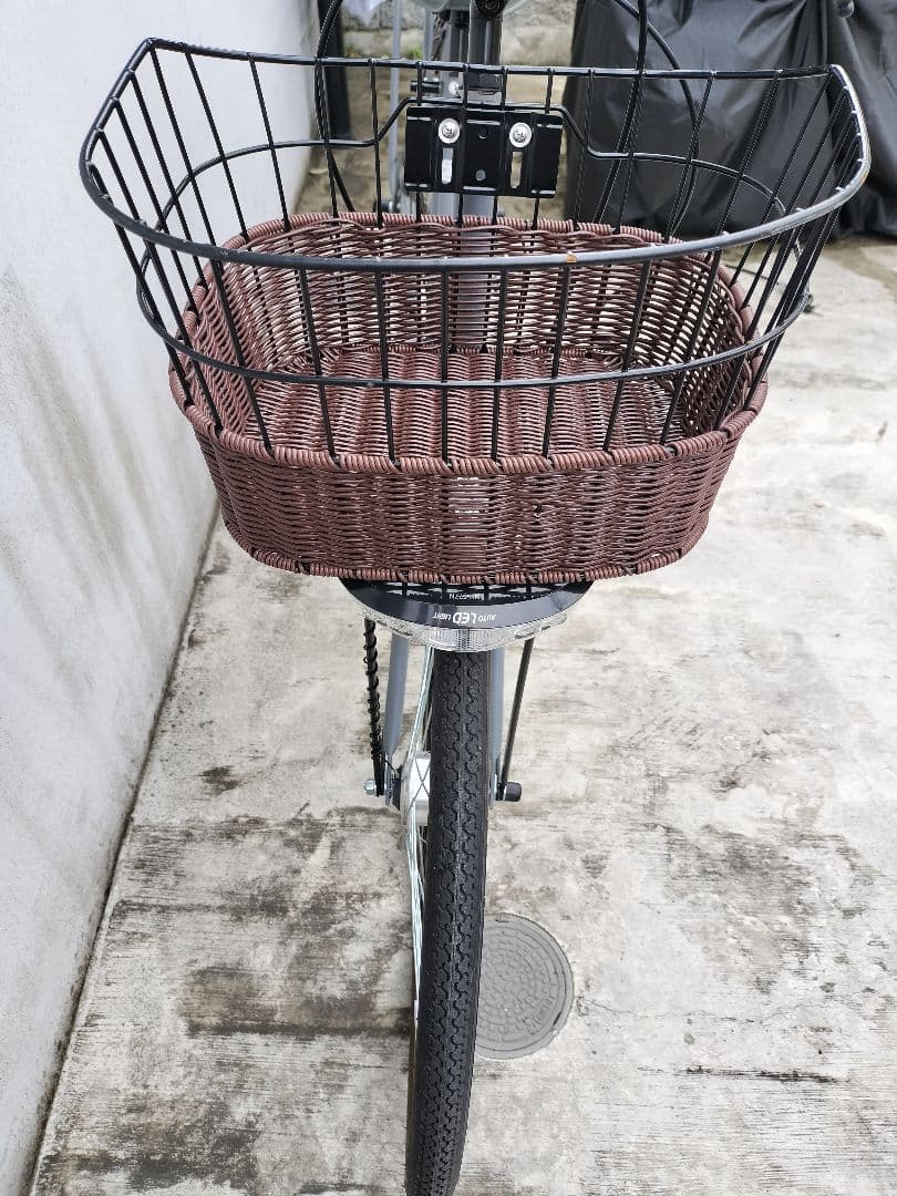 ★美品★26インチ 自転車 6段変速 オートライト シティサイクル 保証書付