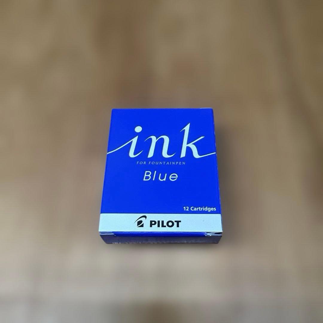 パイロット 万年筆 カスタム74 中細 FM ブラック インクセット