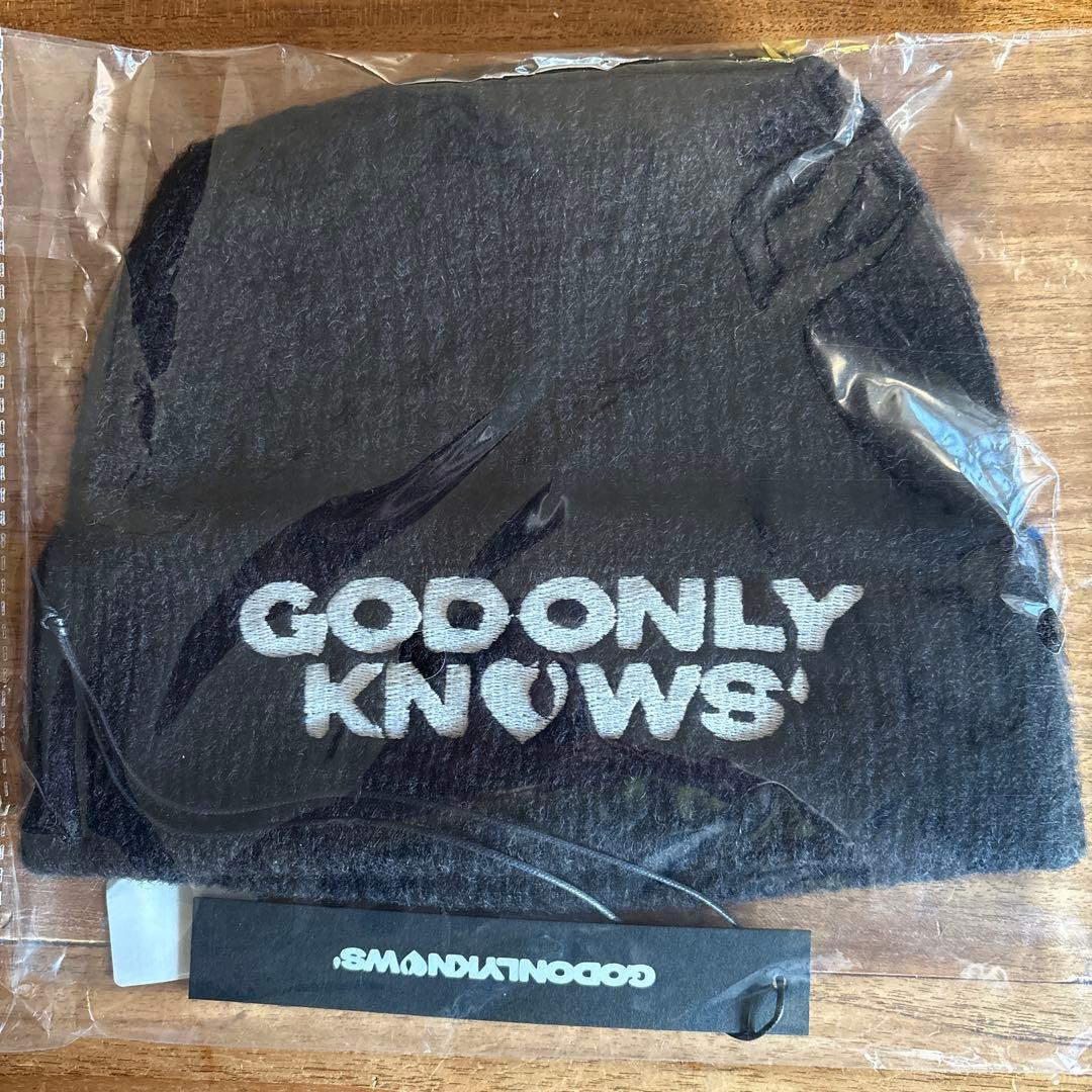 岩田剛典GOD ONLY KNOWS♡ ニット帽　黒　ブラック