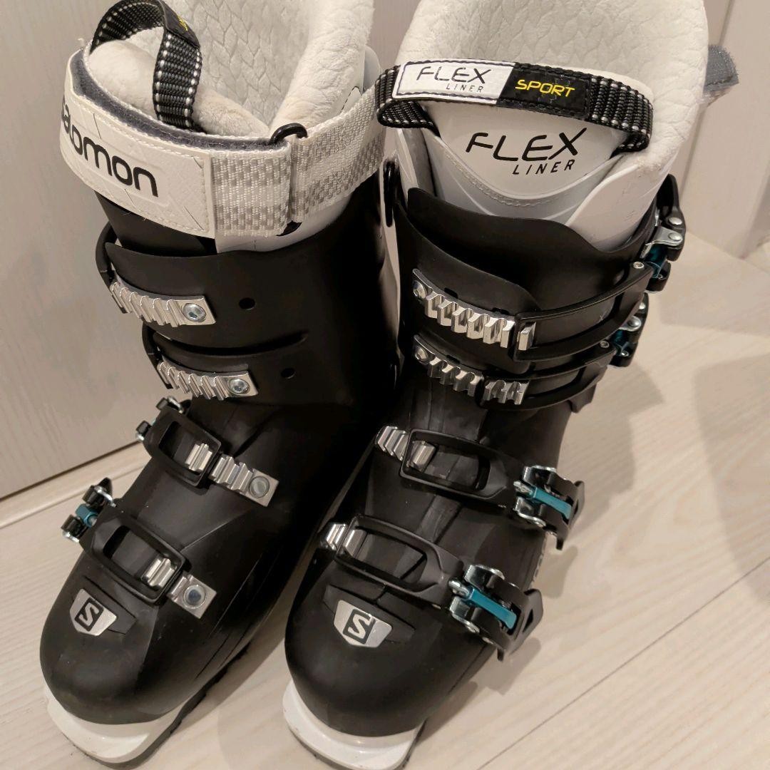 【美品】Salomon 女性用スキーブーツ 24.5