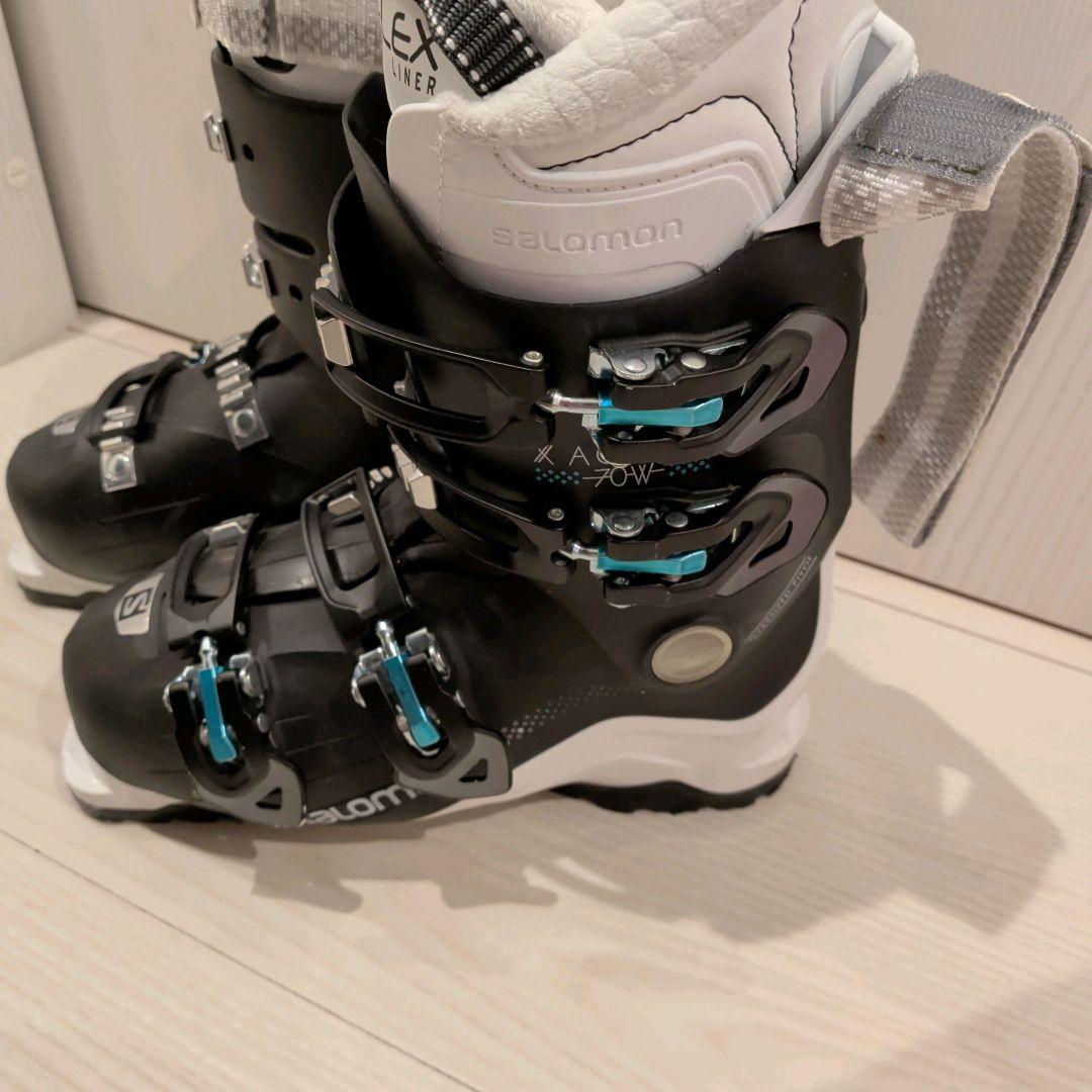 【美品】Salomon 女性用スキーブーツ 24.5