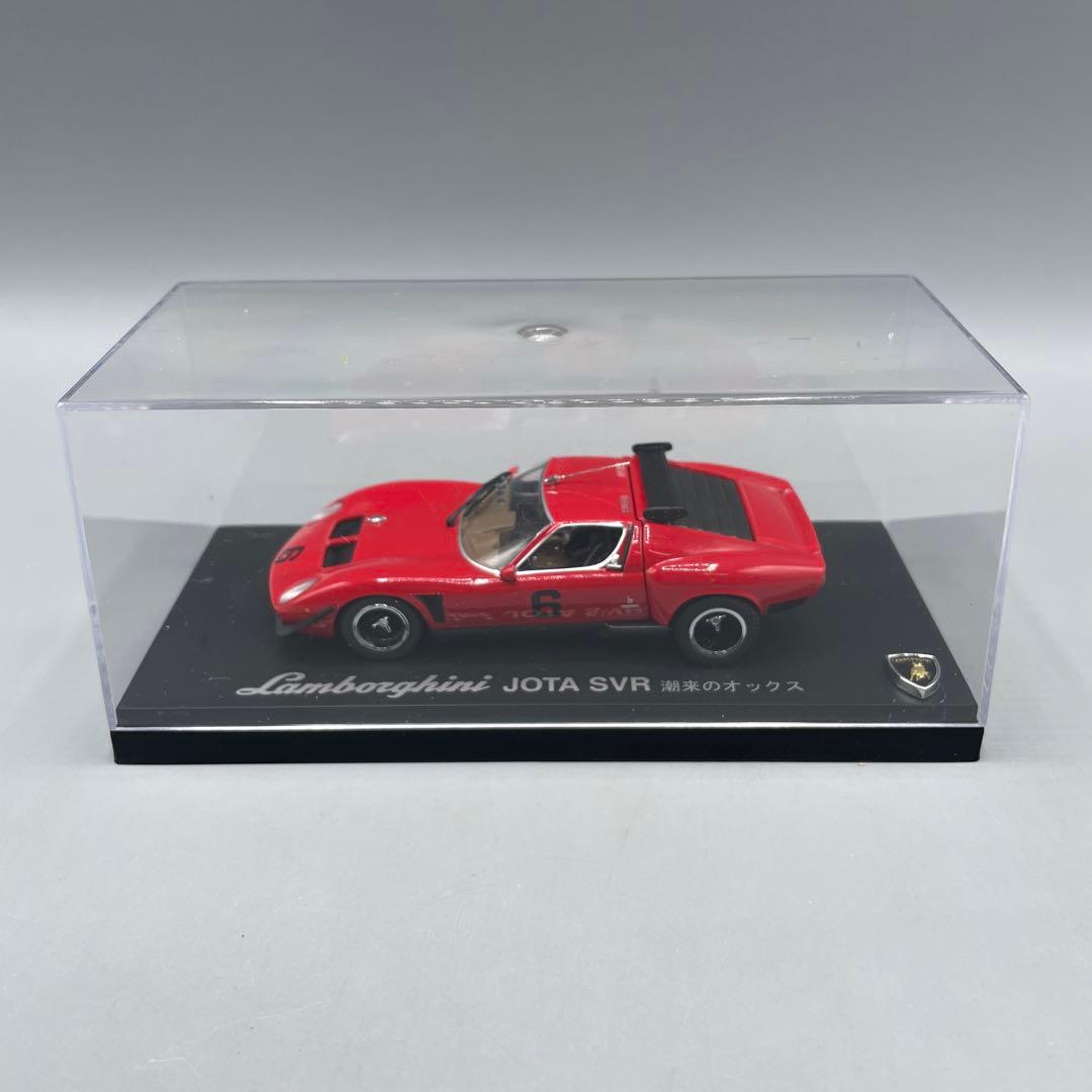 1/43 ランボルギーニ イオタ サーキットの狼 潮来のOX 京商