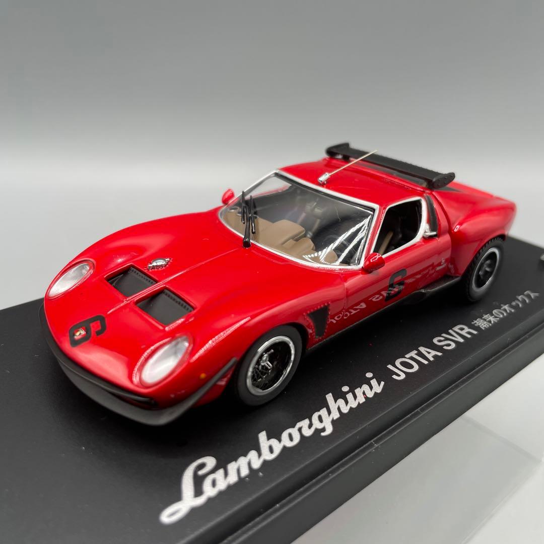 1/43 ランボルギーニ イオタ サーキットの狼 潮来のOX 京商