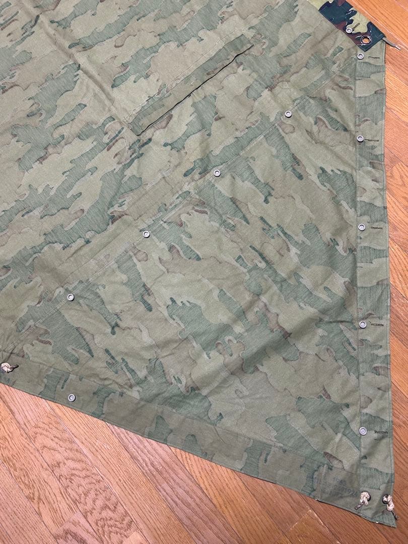 ベルギー軍幕 ジグソーカモ シェルターハーフ 2枚