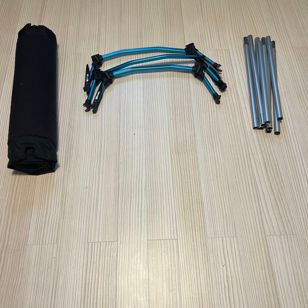 Helinox 軽量 コット ブラック