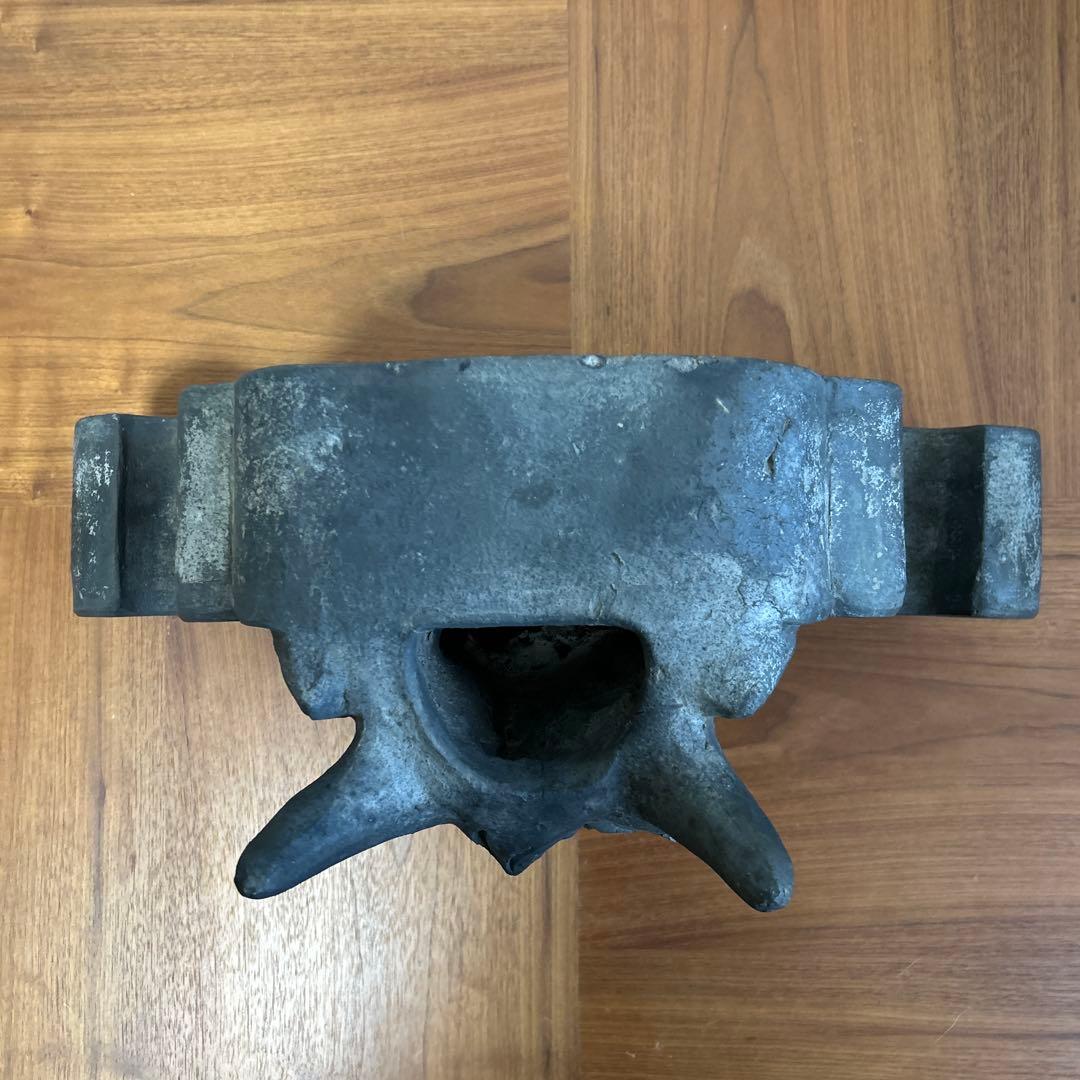 鬼瓦　堤焼　古瓦