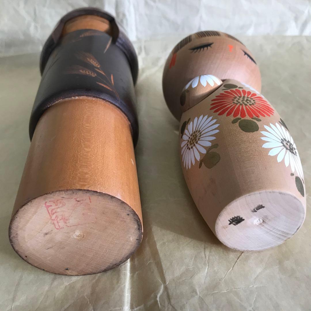 こけしセット民芸品　置物　日本　人形伝統工芸品インテリア こけし